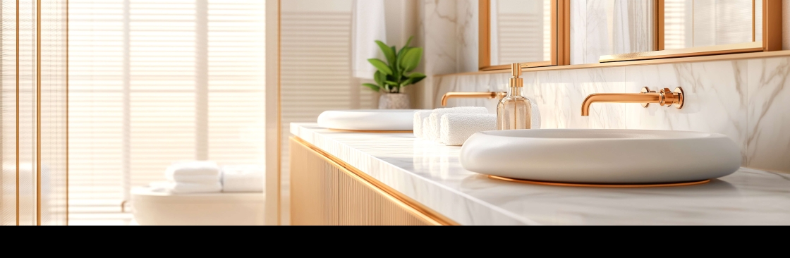 Gold Bathroom Cover Image
