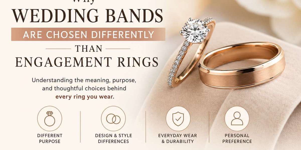 Why Wedding Bands Differ From Engagement Rings