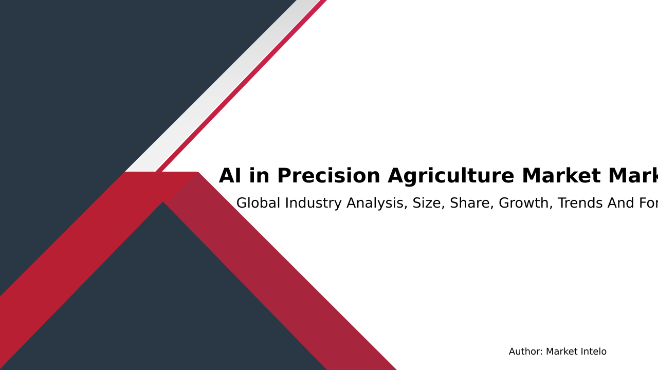 AI in Precision Agriculture Market Research Report 2033