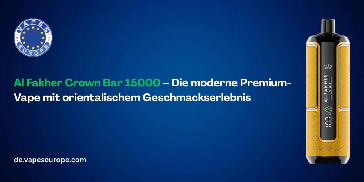 Al Fakher Crown Bar 15000 – Die moderne Premium-Vape mit orientalischem Geschmackserlebnis