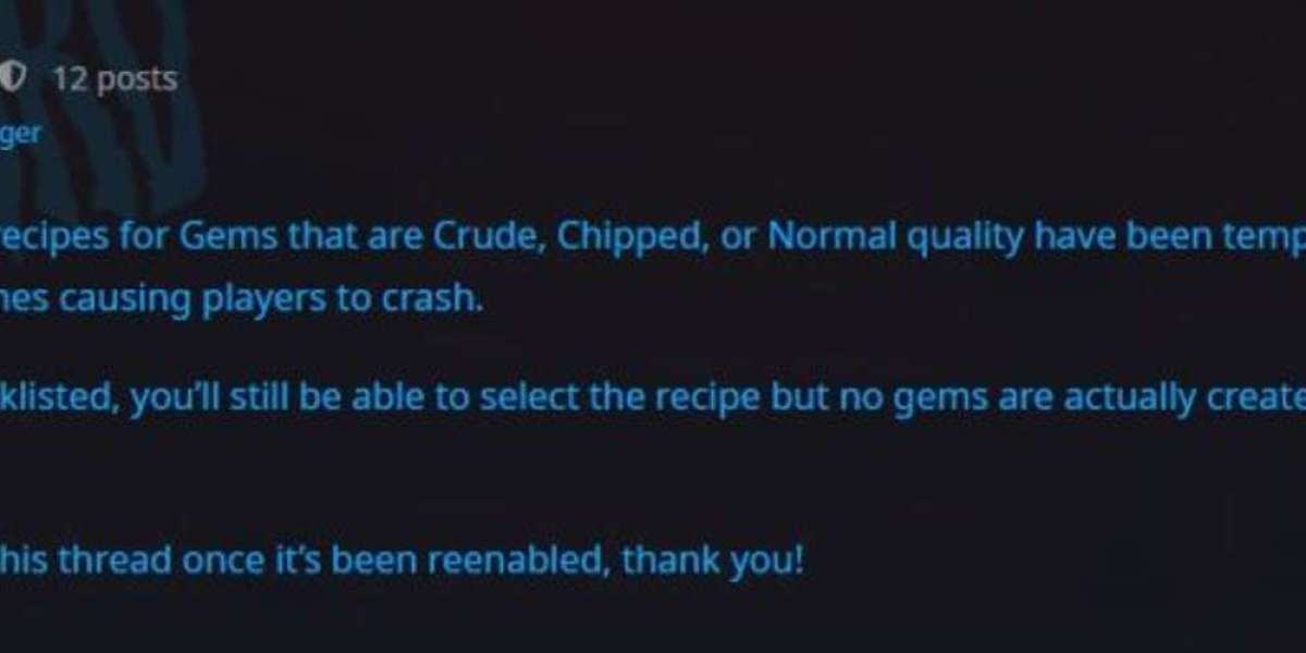 Confirmado el error de bloqueo en la creación de gemas de Diablo IV
