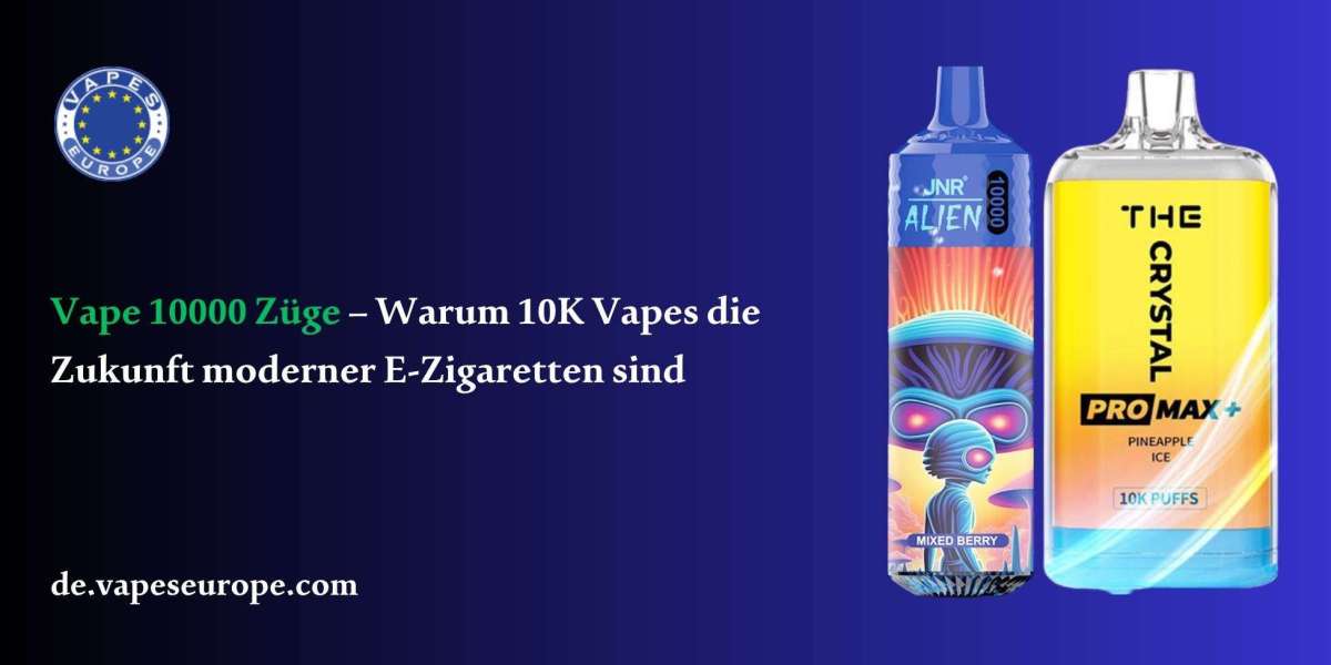 Vape 10000 Züge – Warum 10K Vapes die Zukunft moderner E-Zigaretten sind