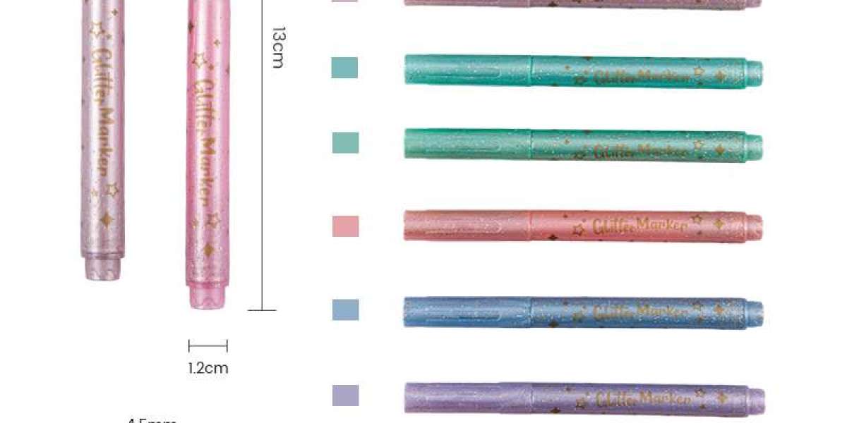 Glitter Color Marker for T‑Shirts