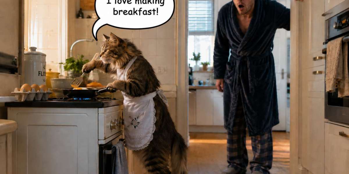 The day the cat finally spoke