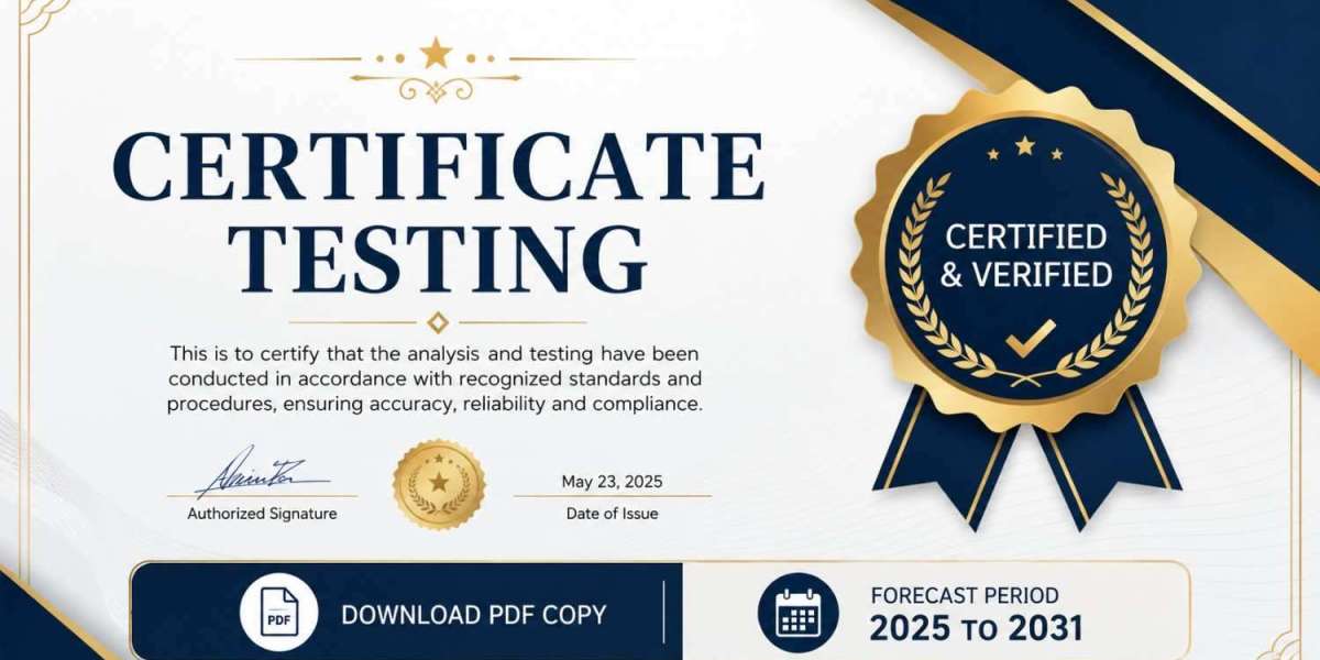 Certificate Testing Market Revenue Growth and Industry Outlook