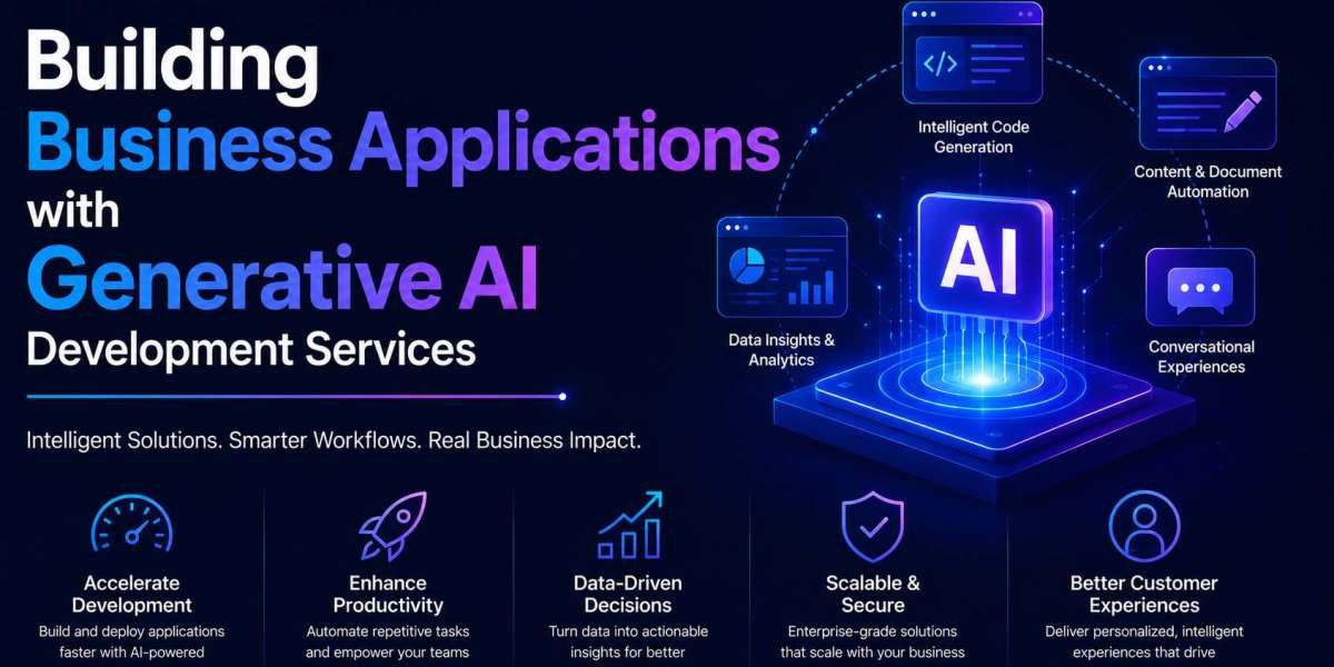 Building Business Applications with Generative AI Development Services