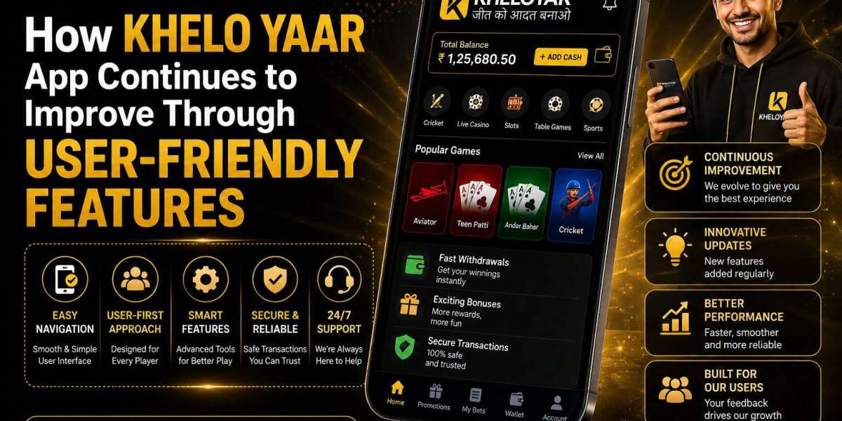 How Khelo Yaar App Continues to Improve Through User-Friendly Features