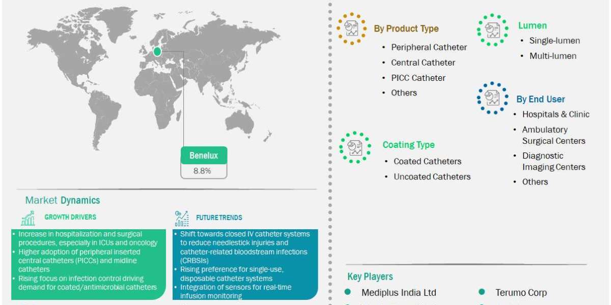 Increasing Demand for Vascular Access Devices Supports Benelux IV Catheters Market Growth Outlook