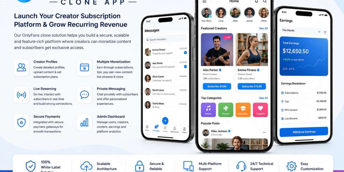 OnlyFans Clone App Development for Creator Subscription Platforms