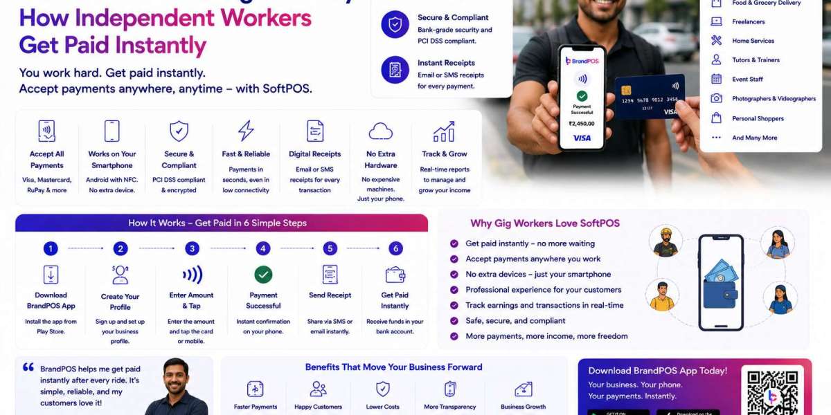 SoftPOS and the Gig Economy: How Independent Workers Get Paid Instantly