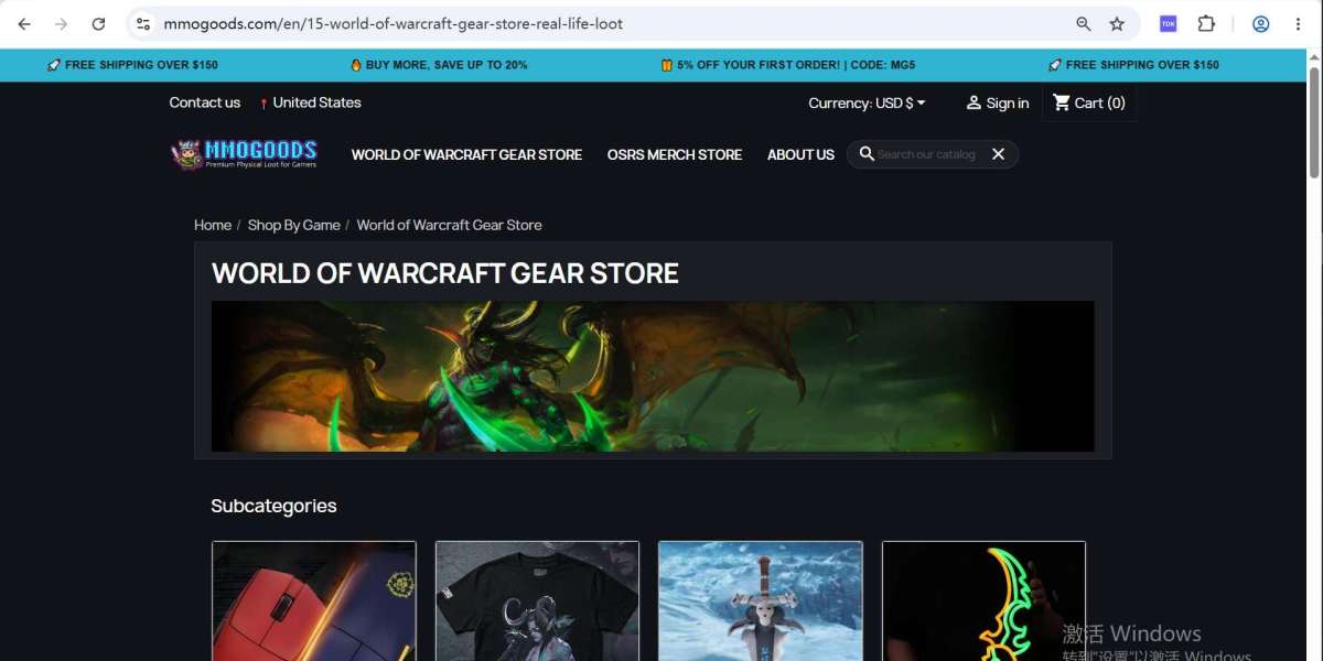 MMOGOODS – World of Warcraft Gear Store For Every Azeroth Fan