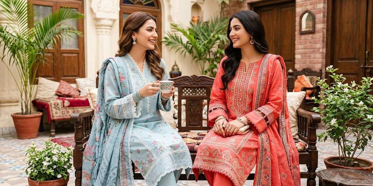 Why stitched lawn dresses Pakistan are so popular
