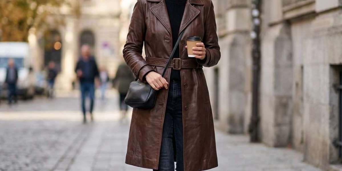 Leather Coats for Women: Classic Elegance & Style
