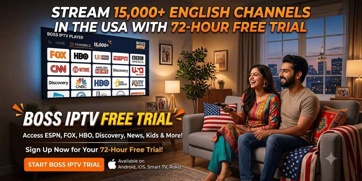 Boss IPTV: Stream 15,000+ English Channels in the USA with 72-Hour Free Trial