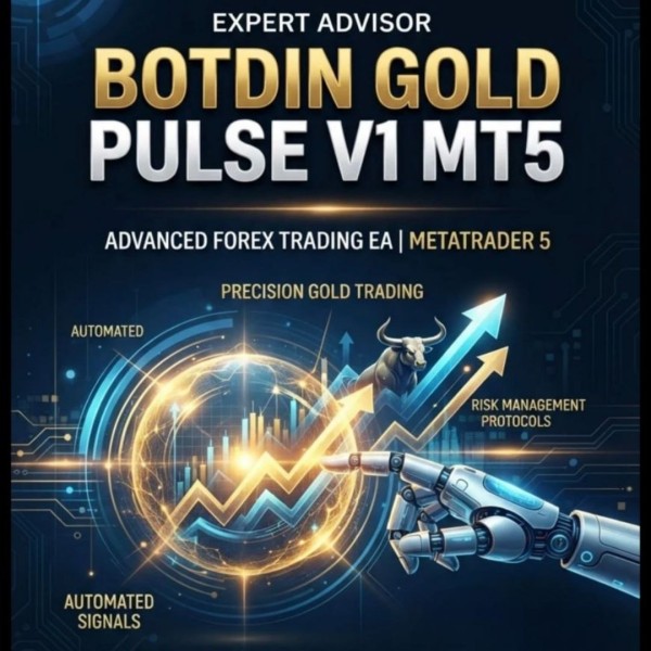 BotDin GoldPulse EA v1.5 MT5 - AtomFX Store