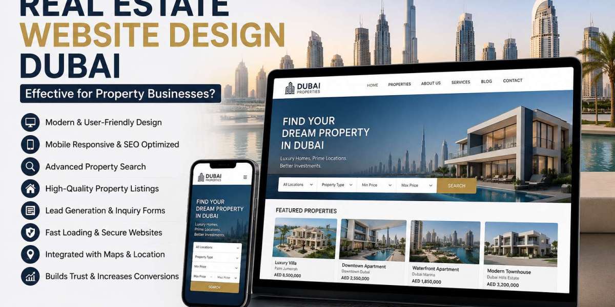 What Makes Real Estate Website Design Dubai Effective for Property Businesses?